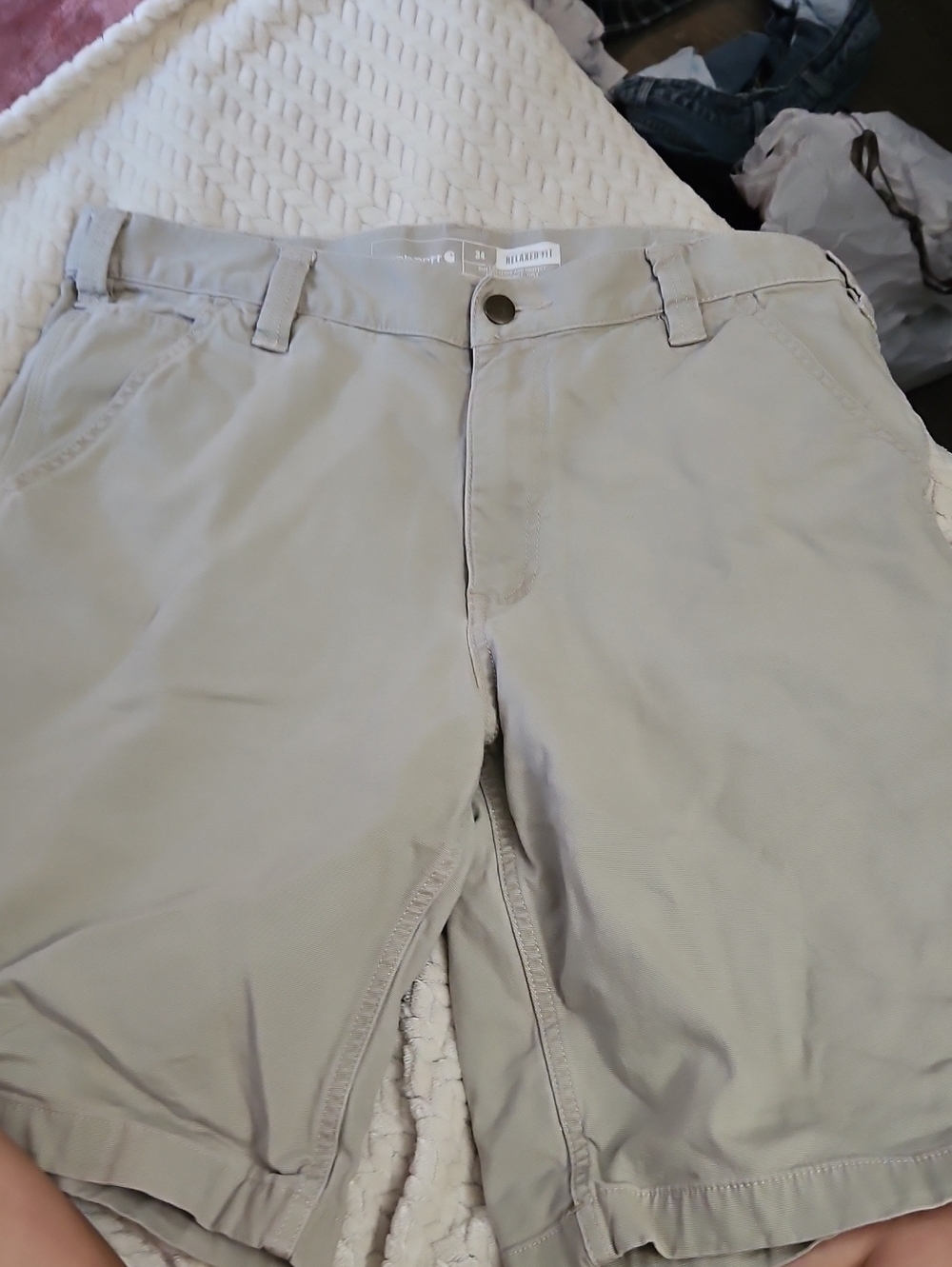 Carhartt Light Tan Men's Chino Shorts